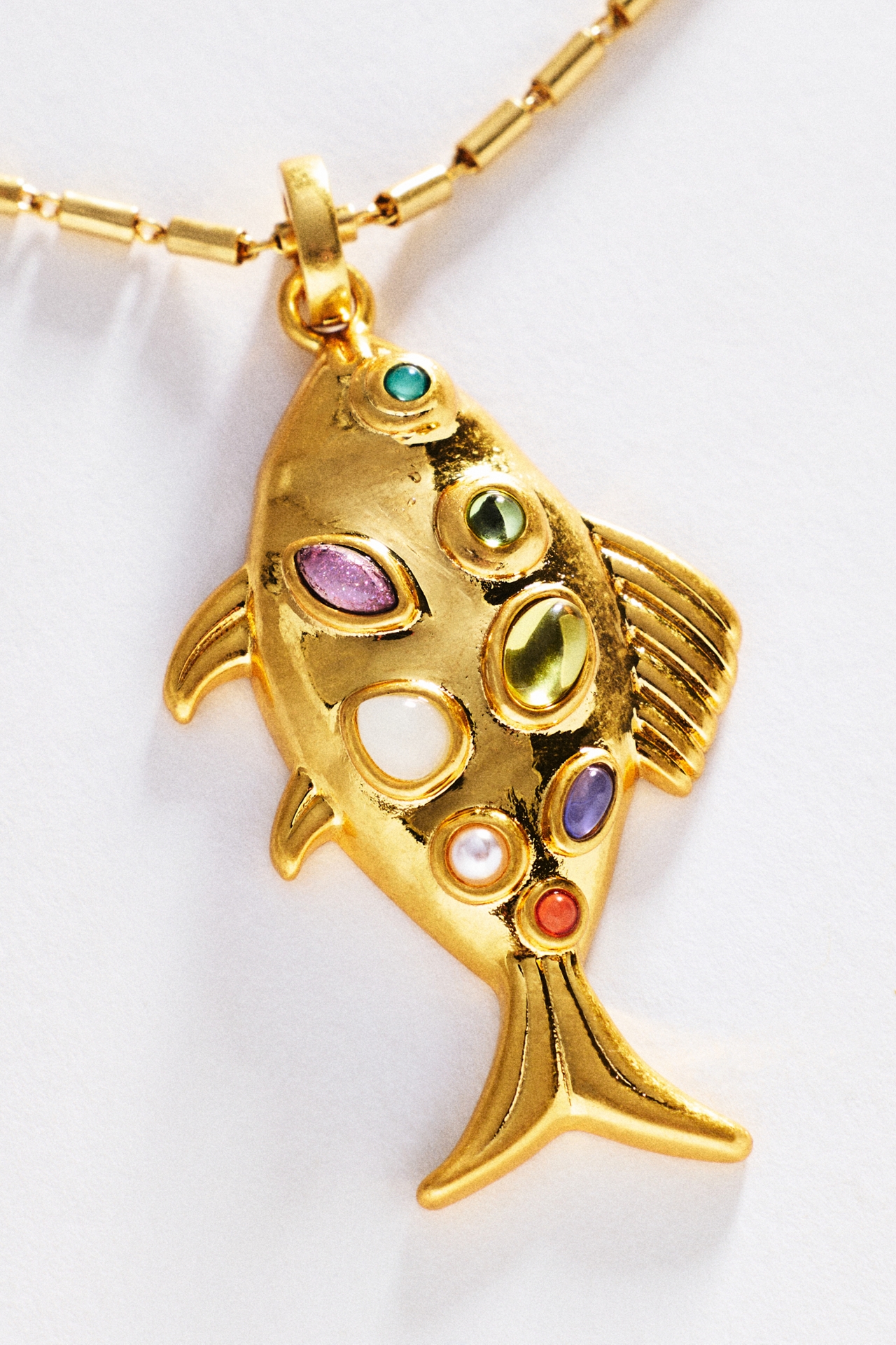 Loren Hope Kamari Fish Necklace