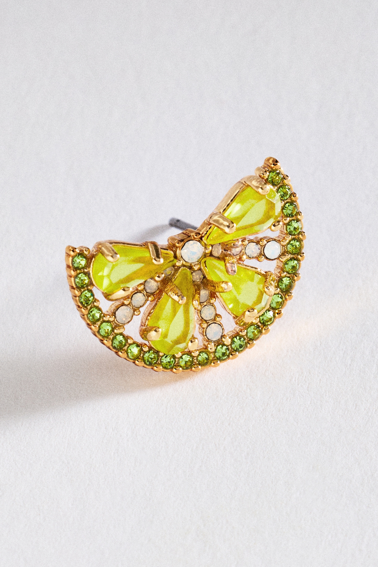 Loren Hope Lime Slice Post Earrings