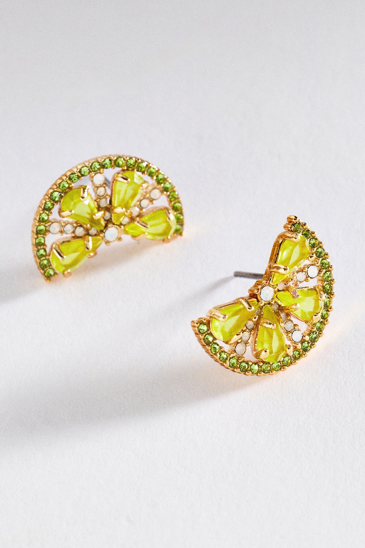 Loren Hope Lime Slice Post Earrings