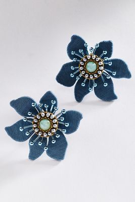 Loren Hope Prescott Flower Earrings