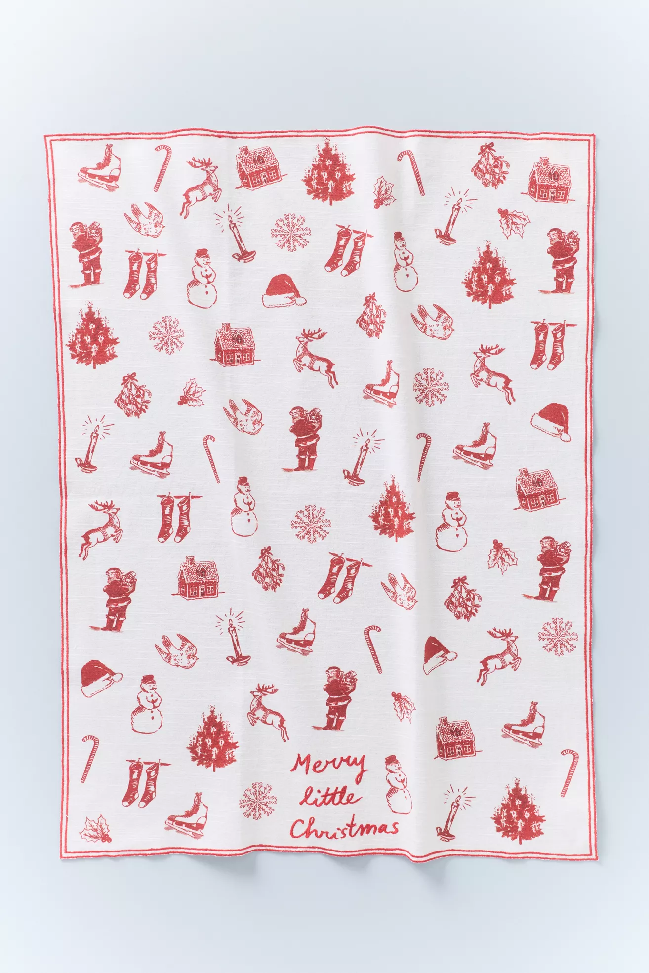 Holly Hatch Fun Christmas Dish Towel