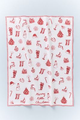 Holly Hatch Fun Christmas Dish Towel