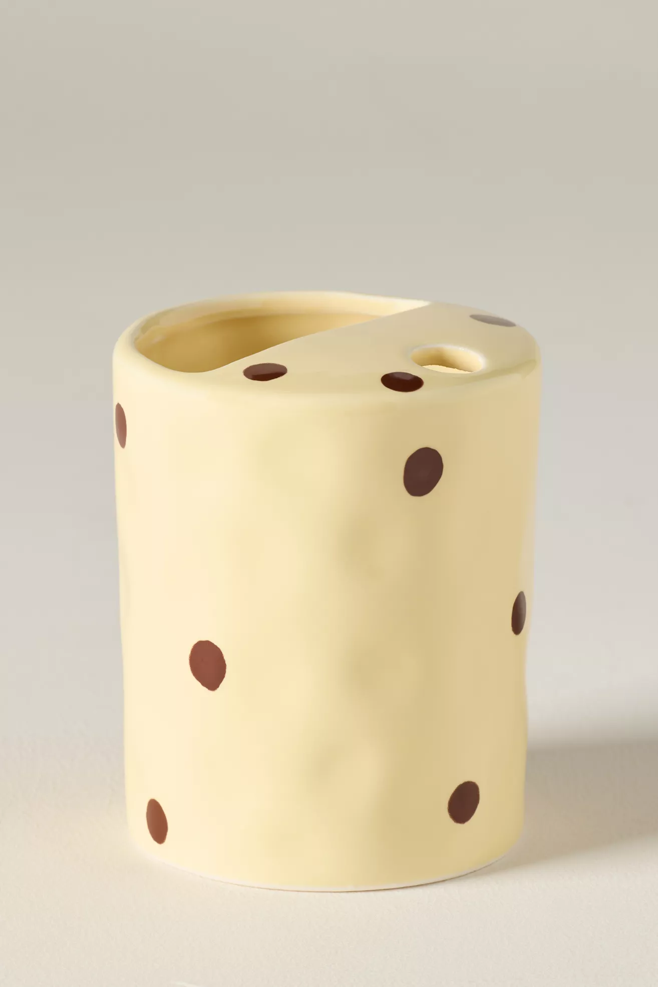 Greta Polka Dot Stoneware Demi Sipper - thumbnail 3