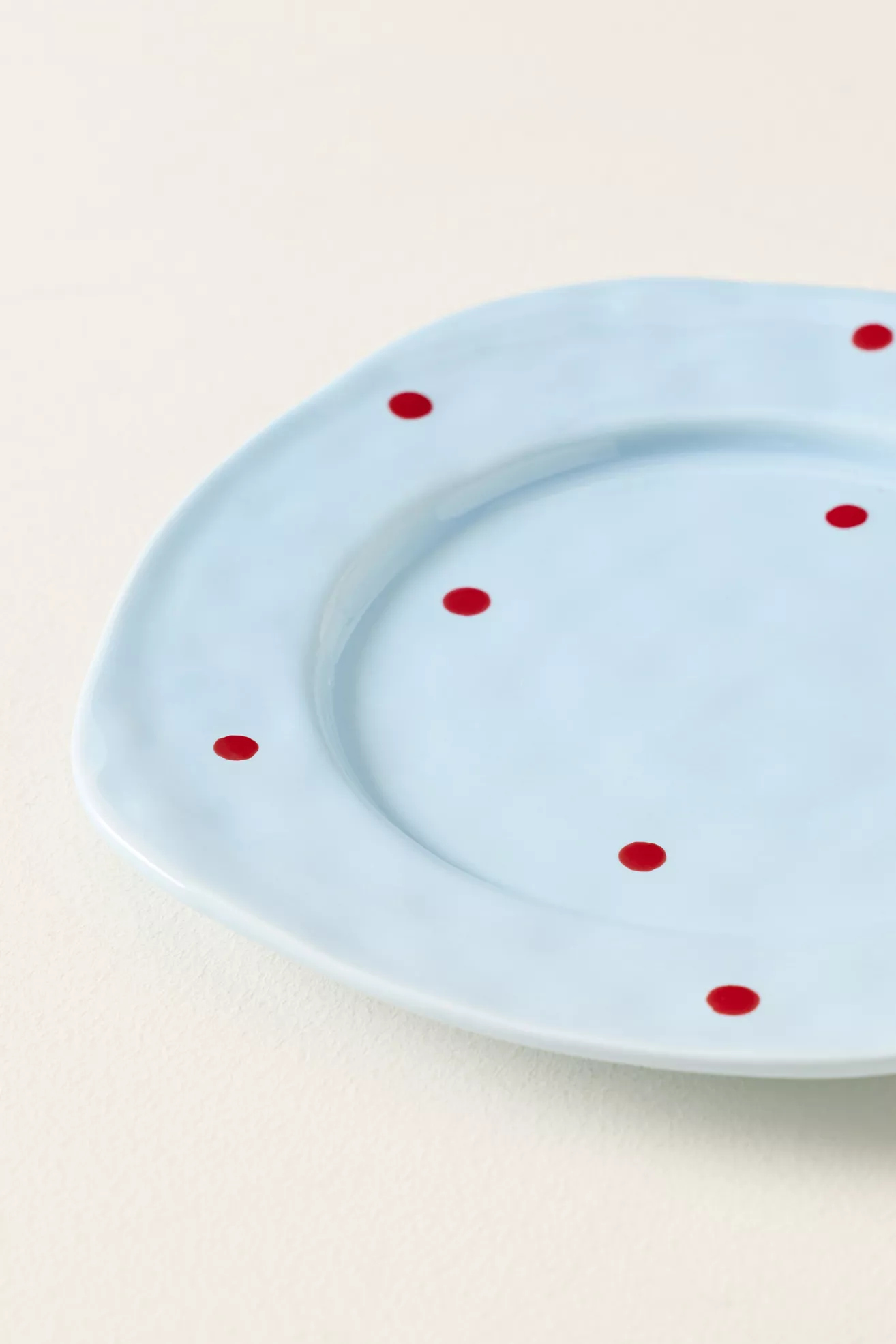 Greta Polka Dot Stoneware Dessert Plate - thumbnail 3