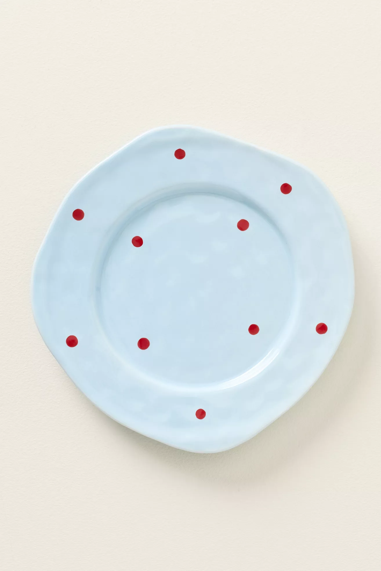 Greta Polka Dot Stoneware Dessert Plate - thumbnail 2