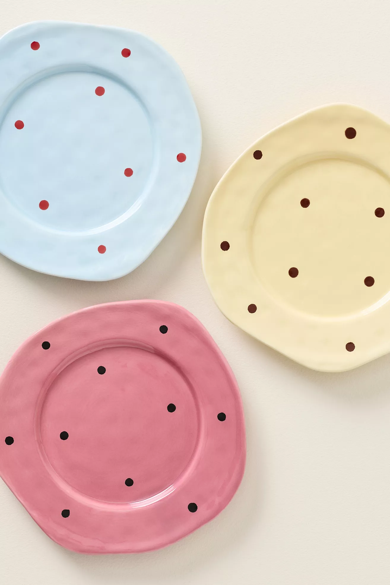 Greta Polka Dot Stoneware Dessert Plate - thumbnail 7