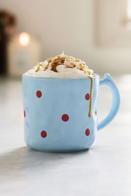 Greta Polka Dot Stoneware Mug