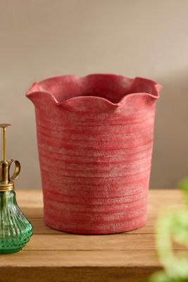Terrain Red Pie Crust Terracotta Pot