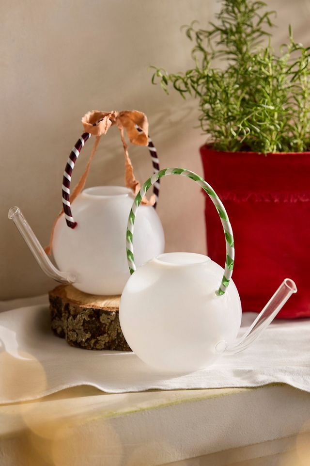 Terrain Candy Cane Glass Watering Can #2