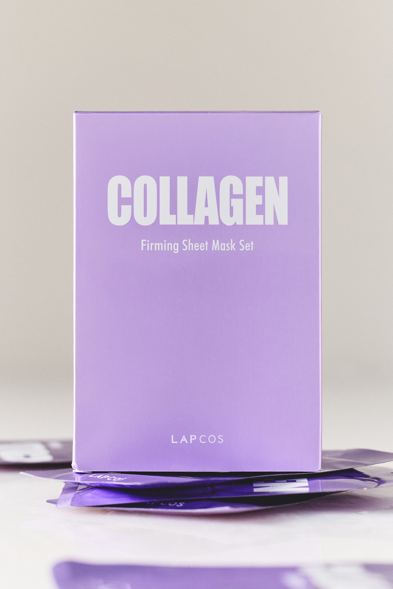 Lapcos Daily Collagen Firming Facial Skin Mask, Set of 5