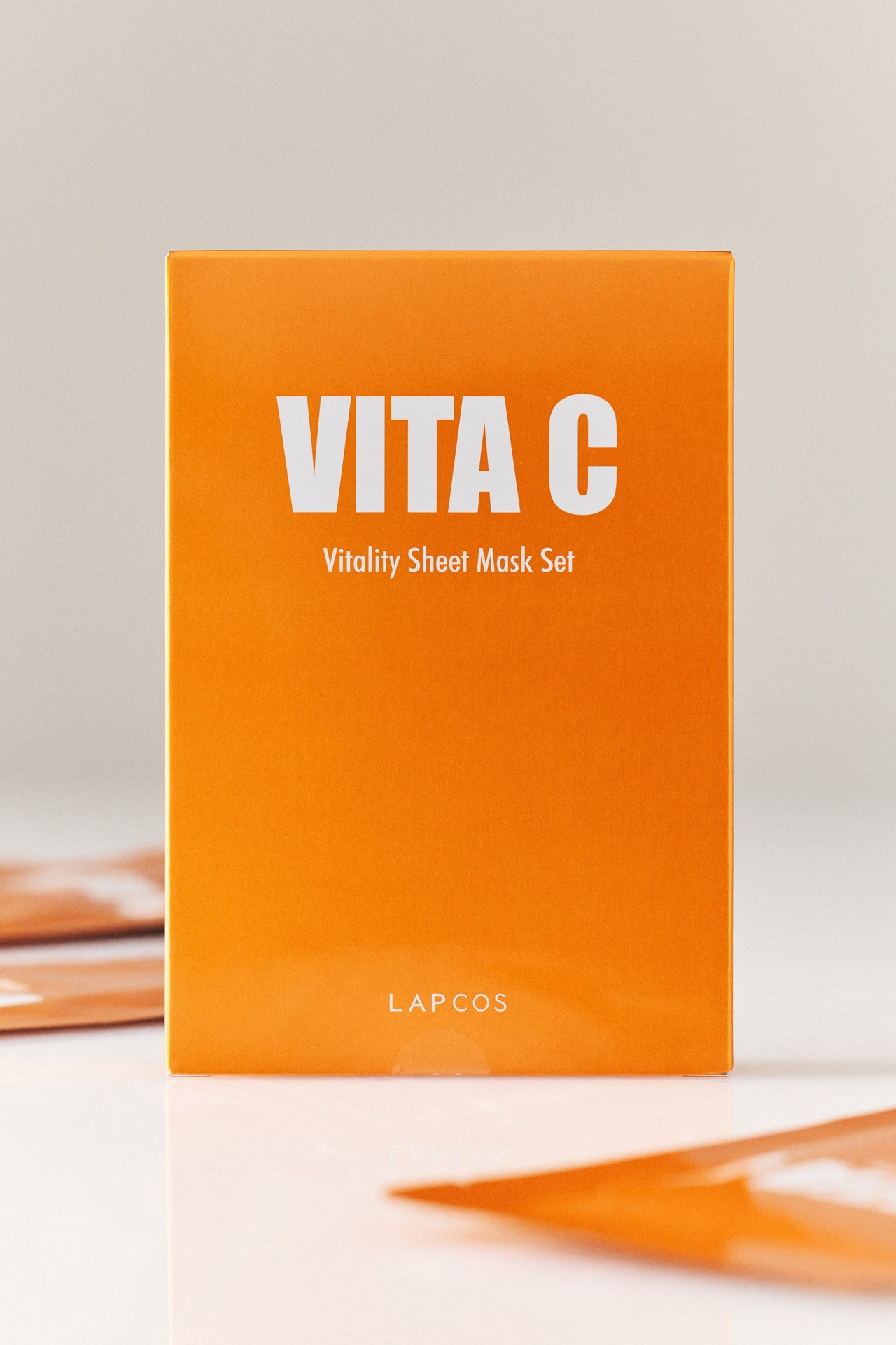 Lapcos Daily Vitamin C Facial Skin Mask, Set of 5