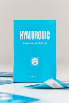 Lapcos Derma Hyaluronic Acid Sheet Mask, Set of 5