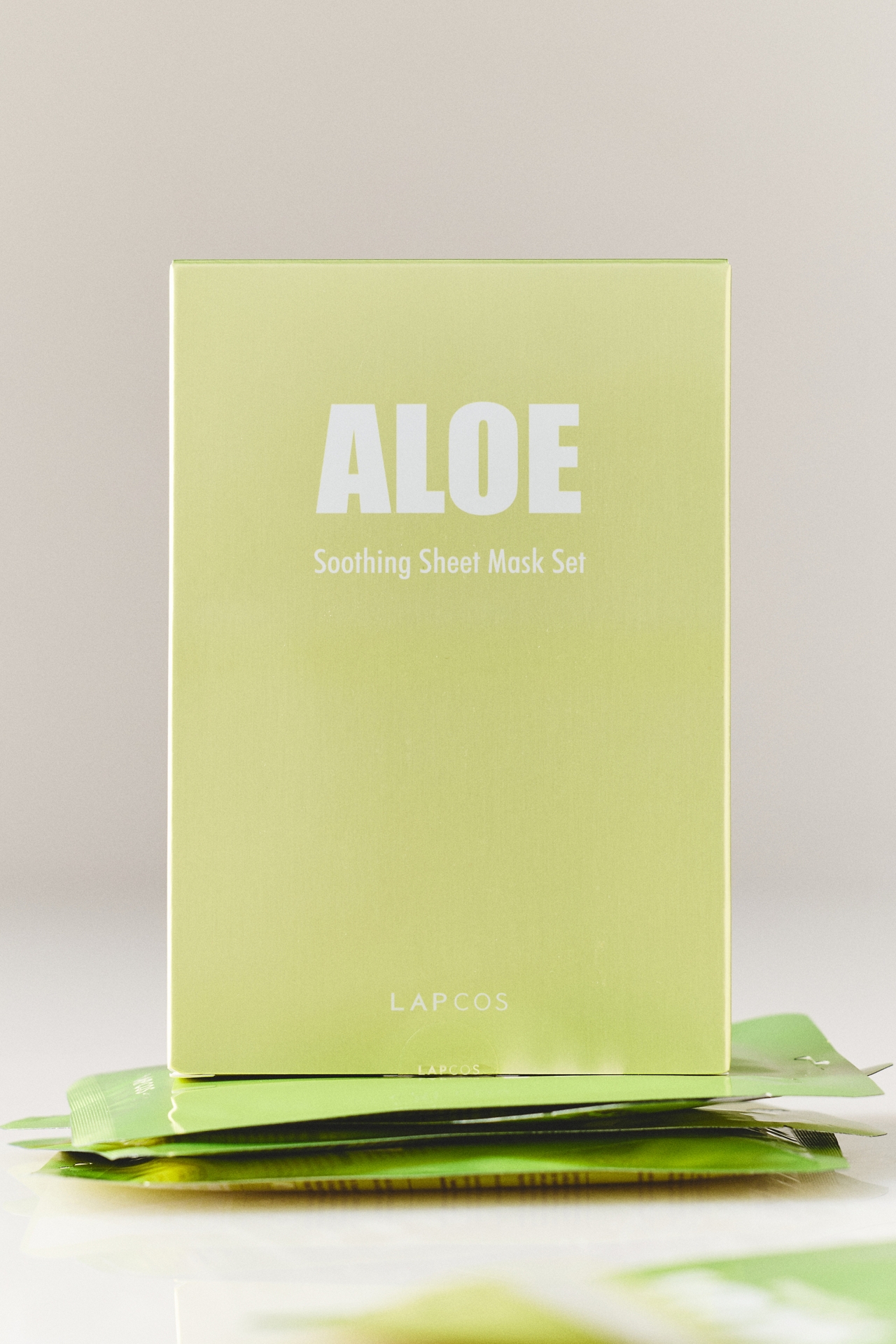 Lapcos Daily Aloe Mask for Soothing Skin, Set of 5