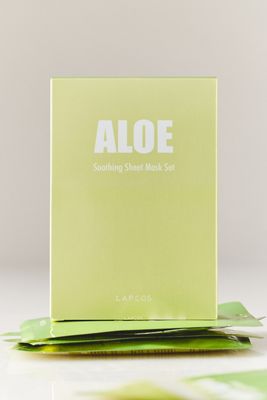 Lapcos Daily Aloe Mask for Soothing Skin, Set of 5