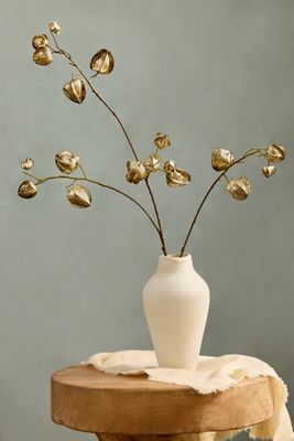 Faux Golden Physalis Spray