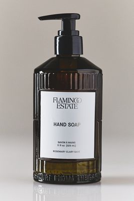 Flamingo Estate Rosemary Clary Sage Glass Bottle Hand Soap