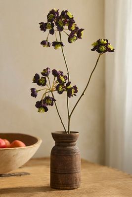 Faux Hellebore Spray