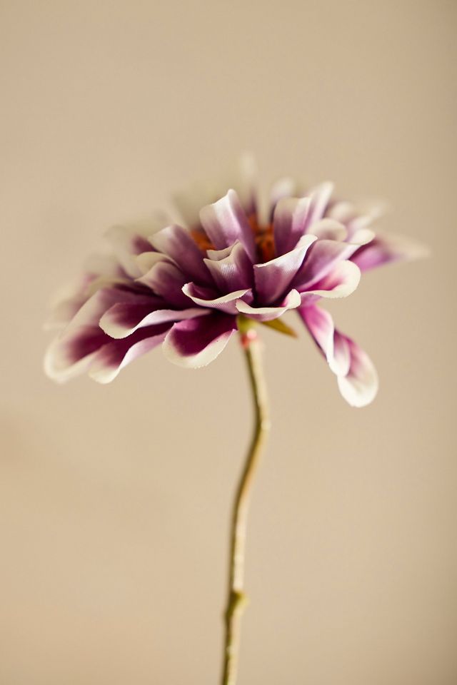 Faux Zinnia Spray #1