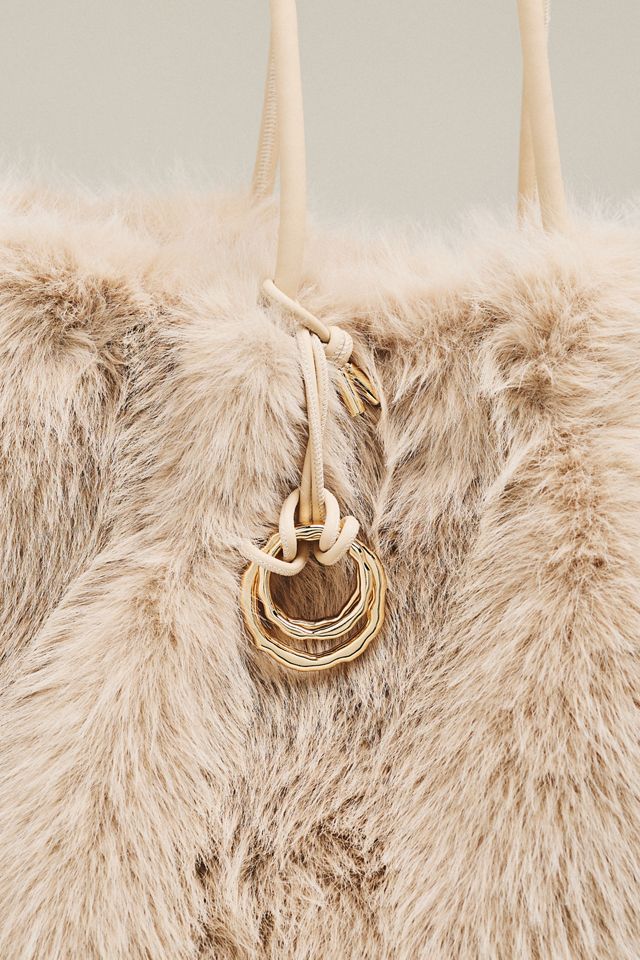 Dolce Vita Noor XL Faux Fur Tote Bag #2
