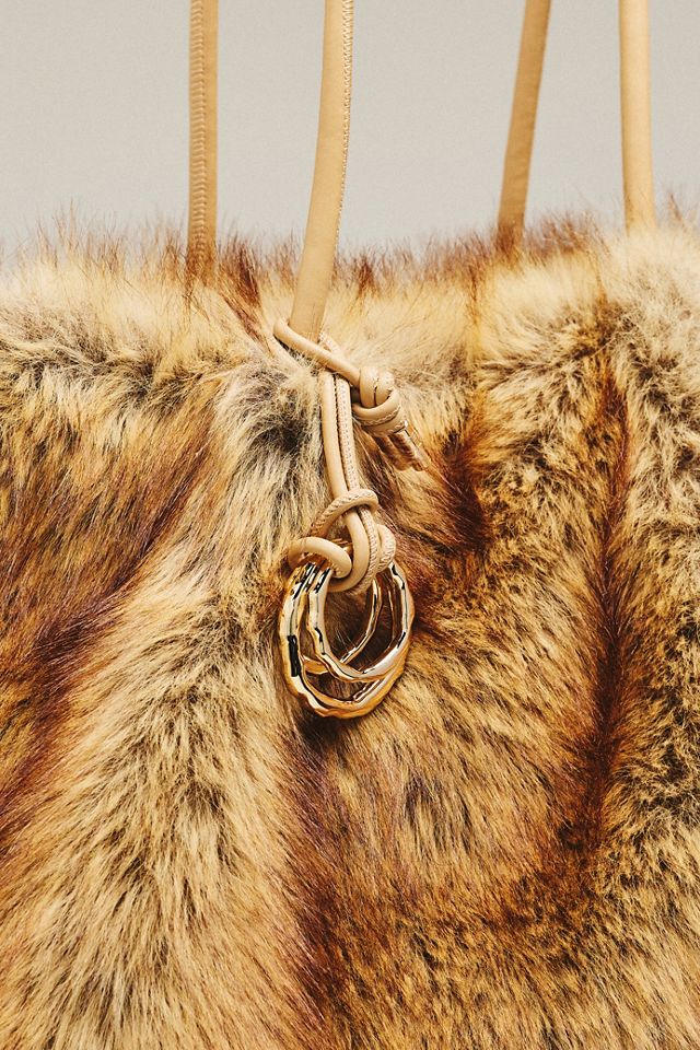 Dolce Vita Noor XL Faux Fur Tote Bag #2