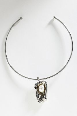 Heaven Mayhem Mother of Pearl Charm Necklace
