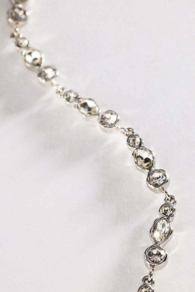 By Anthropologie Mixed-Cut Crystal Bracelet #1