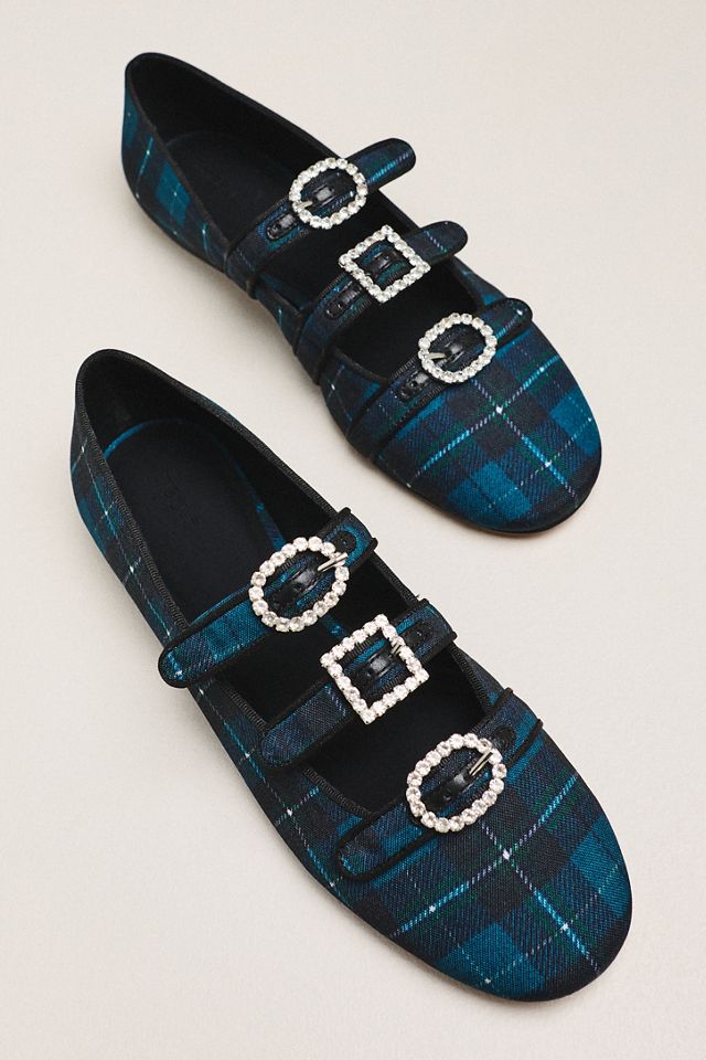 Maeve Three Strap Ballet Flats #2