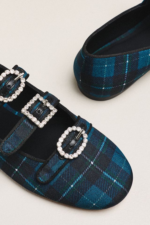 Maeve Three Strap Ballet Flats #3