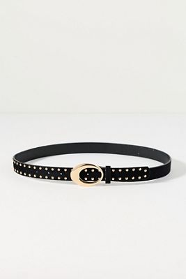 8 Other Reasons Studded Oval Buckle Belt