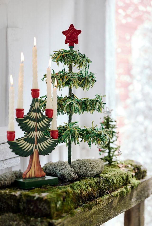 Terrain Rag Rug Christmas Tree #5