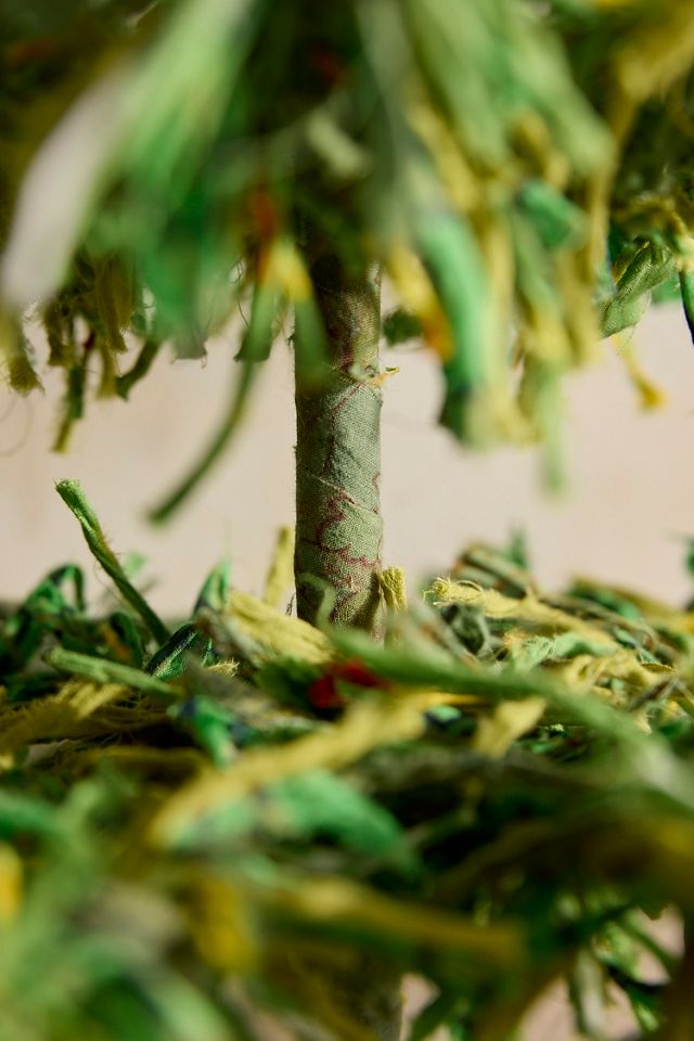 Rag Rug Christmas Tree #1
