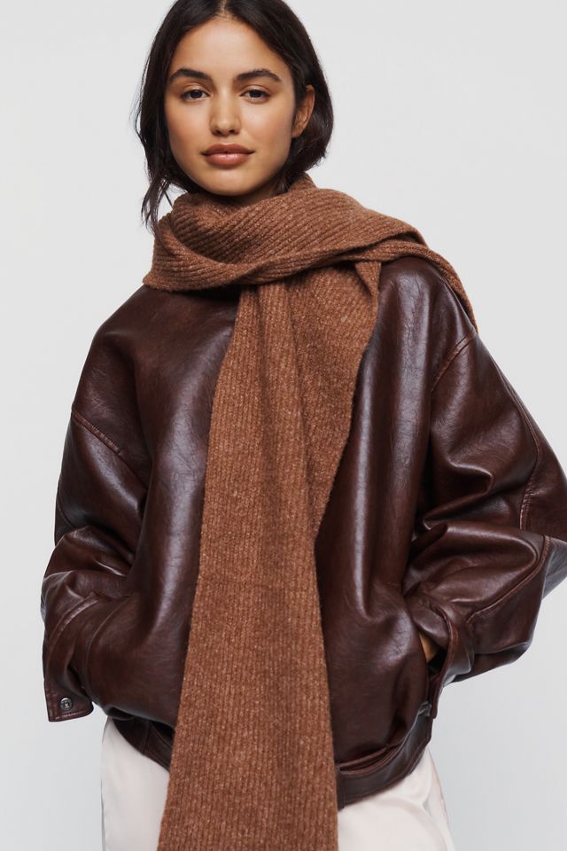 Long Knit Hood Scarf #3