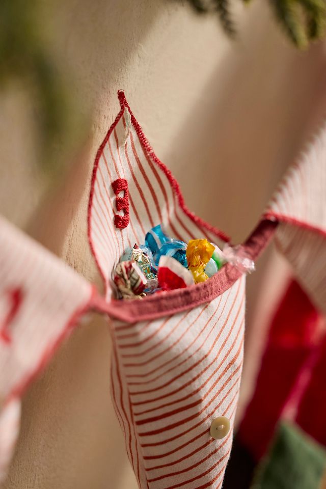 Advent Pennants Cotton Garland #1