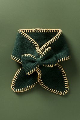 Anthropologie Bow Pet Scarf