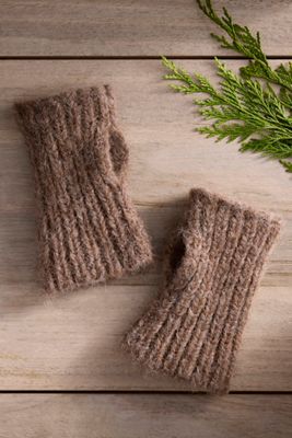 Knit Fingerless Gloves