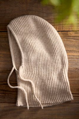 Cozy Rib Hooded Scarf