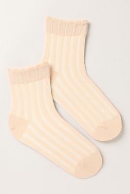 Hansel From Basel Sheer Crew Socks