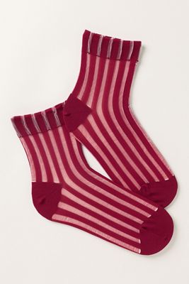 Hansel From Basel Sheer Crew Socks