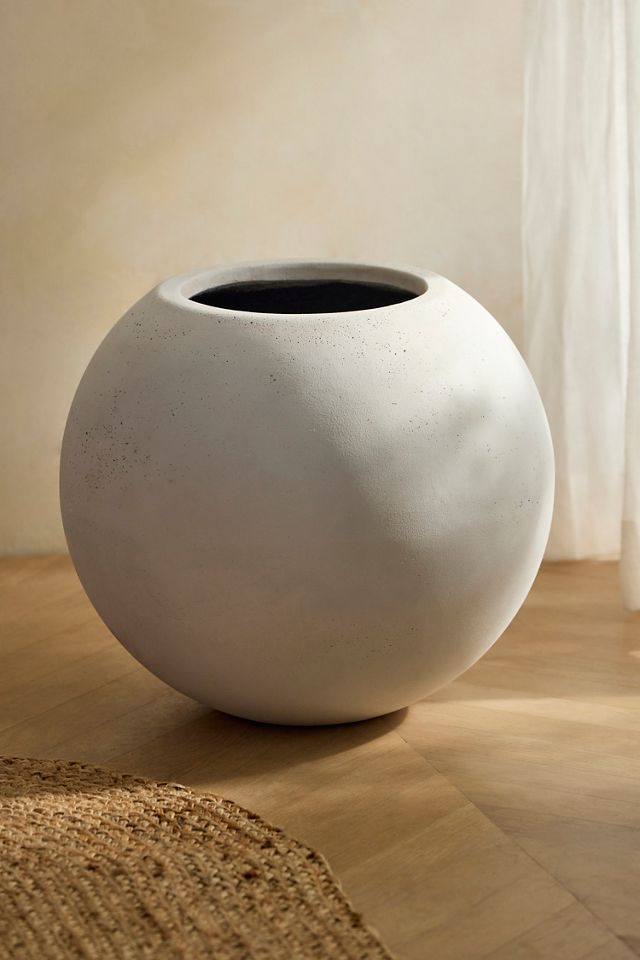 Full Moon Fiber Planter #2