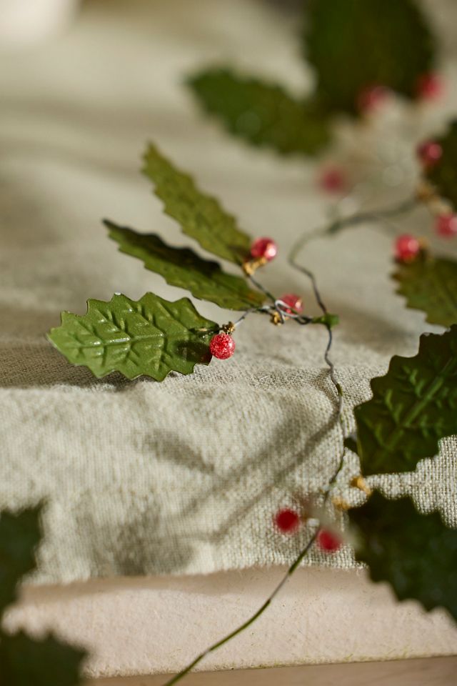 Terrain Beaded Holly Garland #1