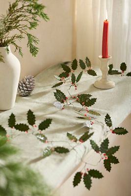 Terrain Beaded Holly Garland