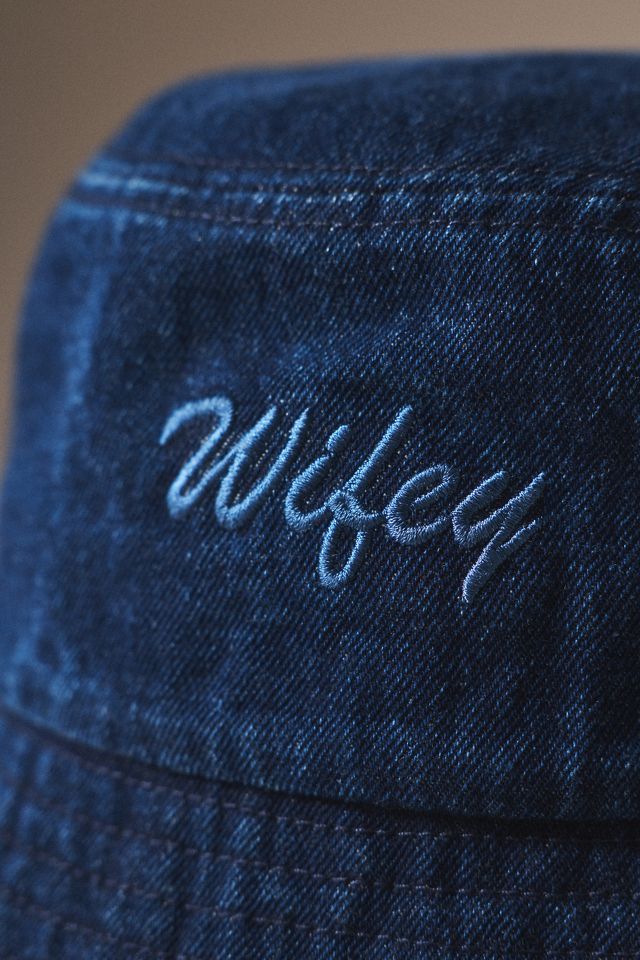 Kenz Kustomz 100% Cotton Denim Wifey Bucket Hat #1