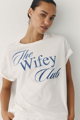 Letluv The Wifey Club 100% Cotton Tee