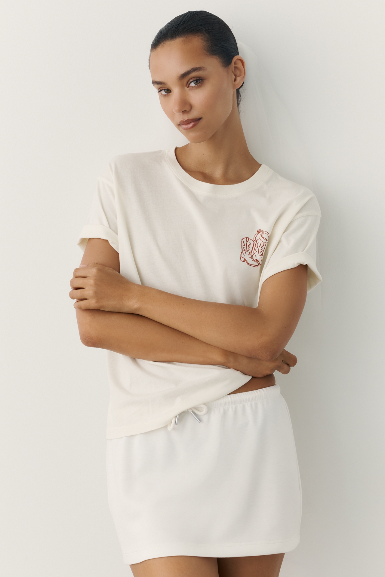 Letluv Found Her Cowboy 100% Cotton Bridal Tee