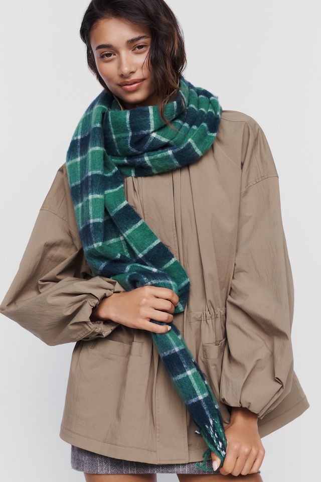 Maeve Pop Plaid Scarf #2