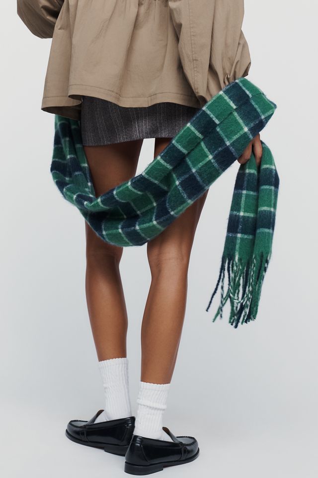 Maeve Pop Plaid Scarf #3