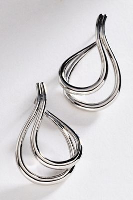 By Anthropologie Twisted Teardrop Earrings