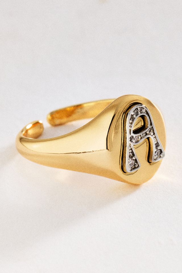 Signet Monogram Ring #2