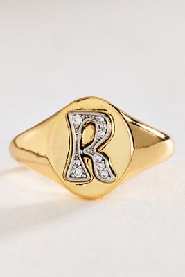 Signet Monogram Ring
