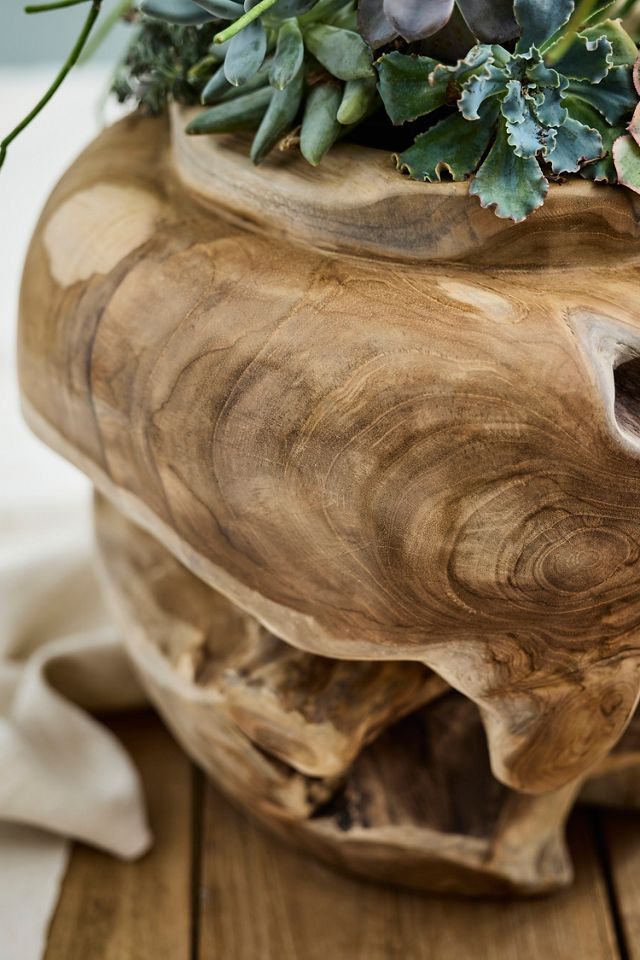 Teak Root Jar #1
